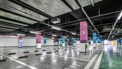 大揭秘！哈南万达广场E区品质交付系列之地下停车场篇 智慧停车管理系统全解析